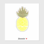 Sticker Ananas Artsy (Feuille)