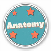 Sticker Anatomie (Devant)