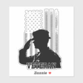 Sticker Ancien combattant (Feuille)