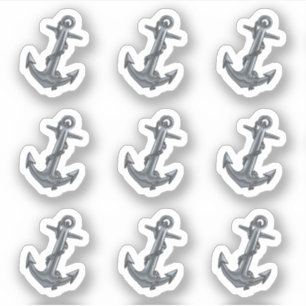 Sticker Ancre classique Fabulous Elegant Mariage Océan amu