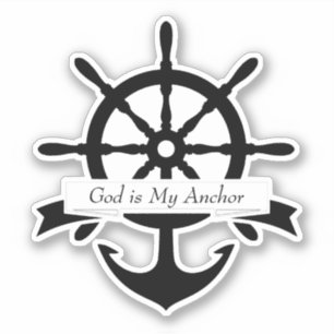 Sticker Ancre personnalisée