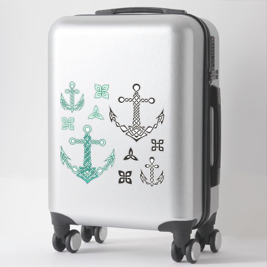 Sticker Ancres celtes (Sur valise)