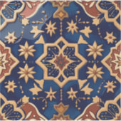 Sticker Andalou Maure Zellige Carrelage Motif - Alhambra (Devant)