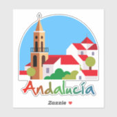 Sticker Andalousie 1 (Feuille)