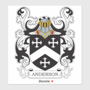 Sticker Anderson Family Crest