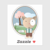 Sticker Anesthésie Orthopédie Il Y A Une Fracture (Feuille)