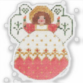 Sticker Ange aux bougies (Devant)