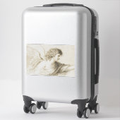 Sticker ange chrétien par Francesco Bartolozzi (Sur valise)