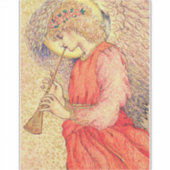 Sticker Ange jouant du flageolet (Devant)