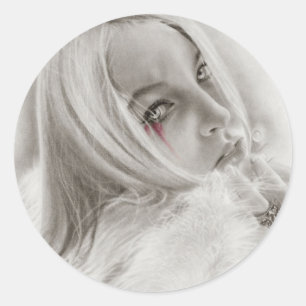 Sticker Angel Fallen