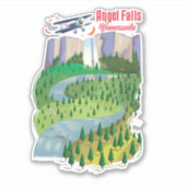 Sticker Angel Falls Venezuela (Devant)