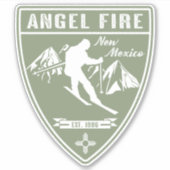 Sticker Angel Fire Nouveau-Mexique (Devant)