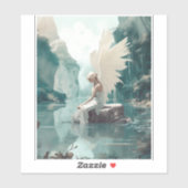 Sticker Angel Imaginaire Art (Feuille)