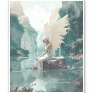 Sticker Angel Imaginaire Art