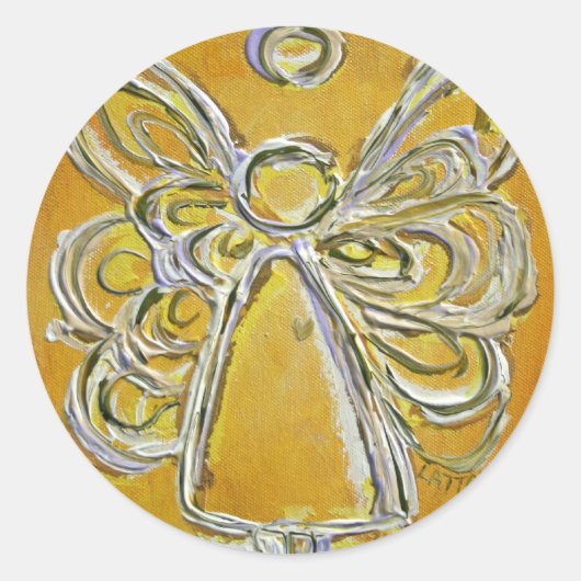 Sticker Angel jaune (Devant)