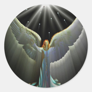 Sticker Angel Power