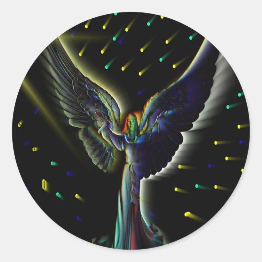 Sticker Angel Power (Devant)