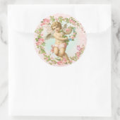 Sticker Angel rose Rose flamme (Sac)