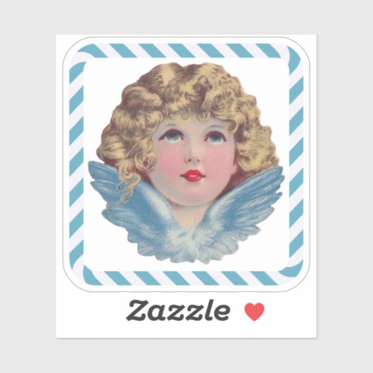 Sticker Angel victorien (Feuille)