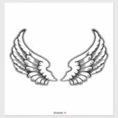Sticker Angel Wing (Feuille)