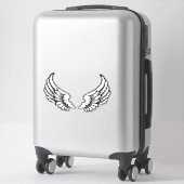 Sticker Angel Wing (Sur valise)