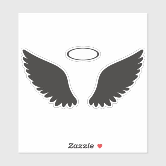 Sticker Angel Wings (Feuille)