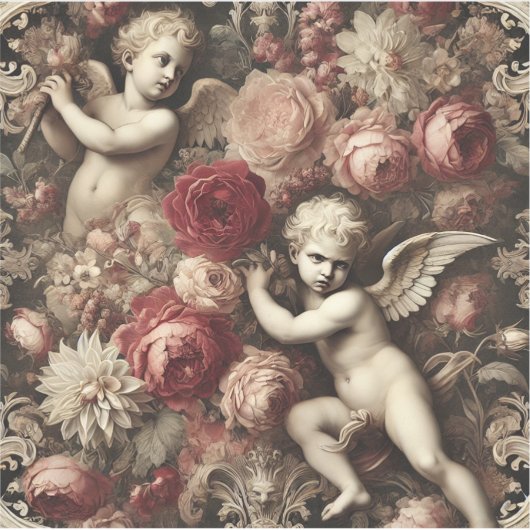 Sticker Angels de discorde - gothique baroque (Devant)