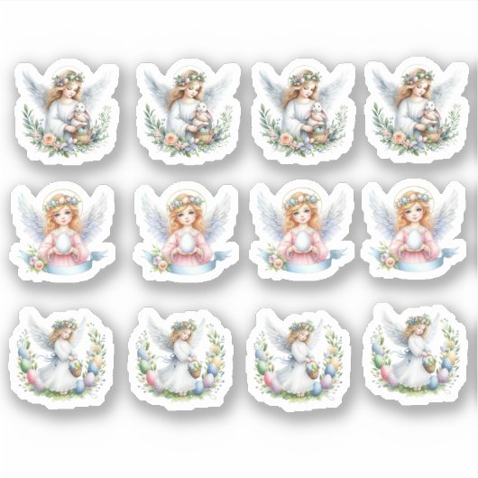 Sticker Anges de Pâques (Devant)