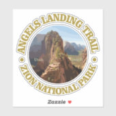 Sticker Anges Landing (Zion NP) (Feuille)