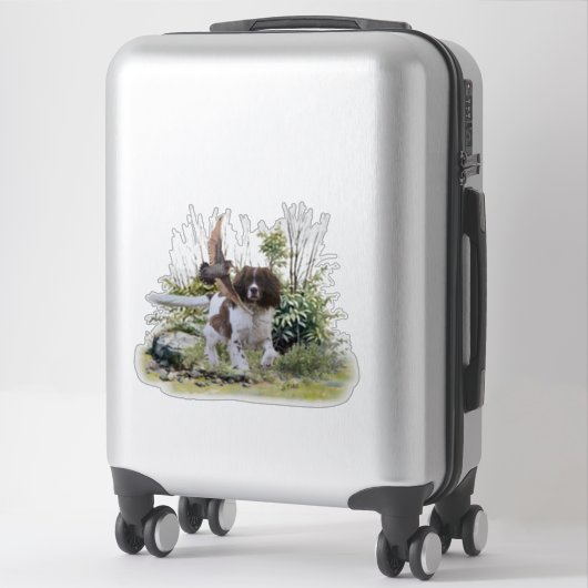 Sticker Anglais Springer Spaniel (Sur valise)