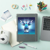 Sticker Angle bleu (Couverture iPad)