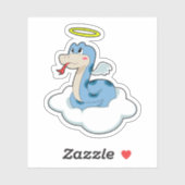 Sticker Angle nuage serpent (Feuille)