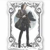 Sticker Animagus noir Anime Sirius (Devant)