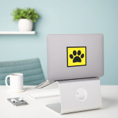 Sticker Animal À Bord (Ordinateur portable sur le bureau)