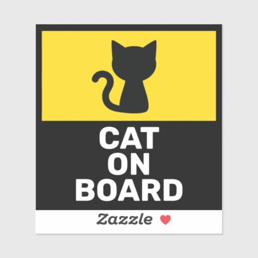 Sticker Animal à Bord (Feuille)