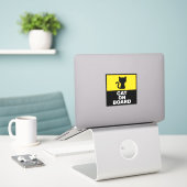 Sticker Animal à Bord (Ordinateur portable sur le bureau)