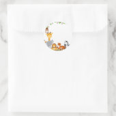 Sticker animal bébé Jungle mignonne (Sac)