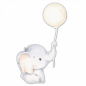 Sticker animal petit éléphant mignon (Devant)