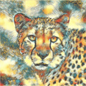 Sticker AnimalArt_Cheetah_004 (Devant)