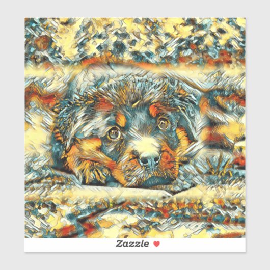 Sticker AnimalArt_Dog_001 (Feuille)