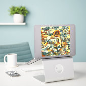 Sticker AnimalArt_Lion_008 (Ordinateur portable sur le bureau)