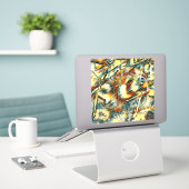 Sticker AnimalArt_RedPanda_003 (Ordinateur portable sur le bureau)