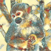 Sticker AnimalArt_Singe_003 (Devant)