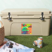 Sticker AnimalColor_Bird_008 (Glacière)