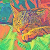 Sticker AnimalColor_Cat_07 (Devant)