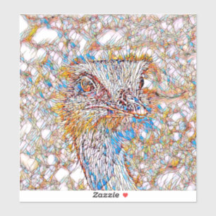 Sticker AnimalMix_Bird_042