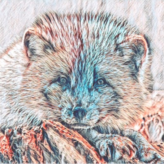 Sticker AnimalMix_Fox_009 (Devant)