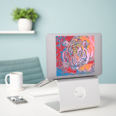 Sticker AnimalMix_Tiger_054 (Ordinateur portable sur le bureau)