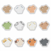 Sticker Animaux couples (Devant)