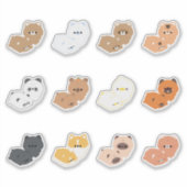 Sticker Animaux couples (Devant)